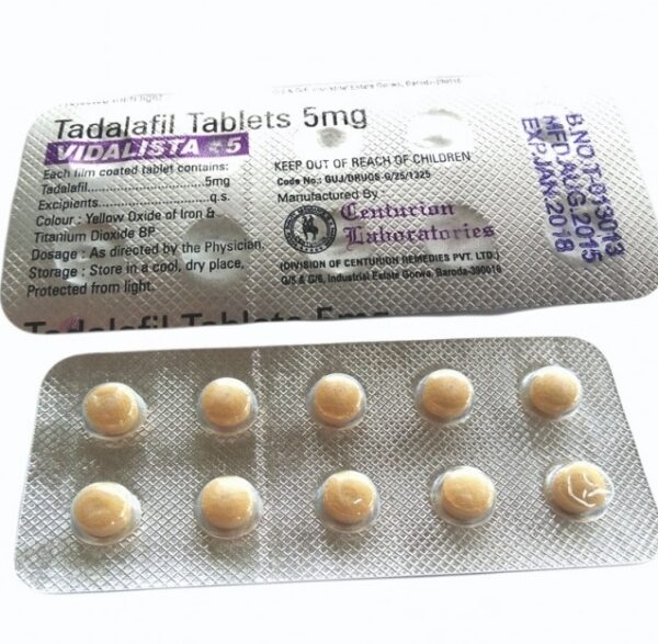 Buy Tadalafil 5mg Tablets